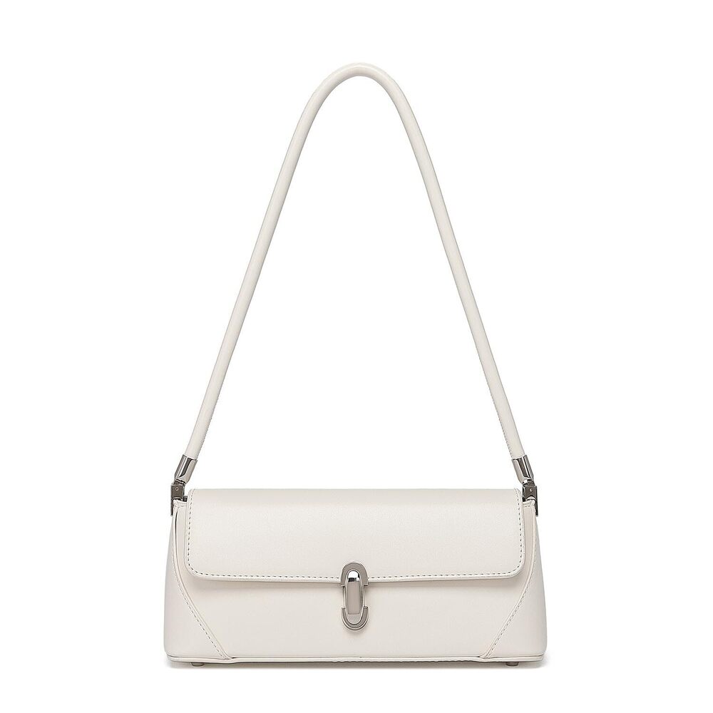 5545 PU Shoulder Bag Stylish and Practical bag Beige